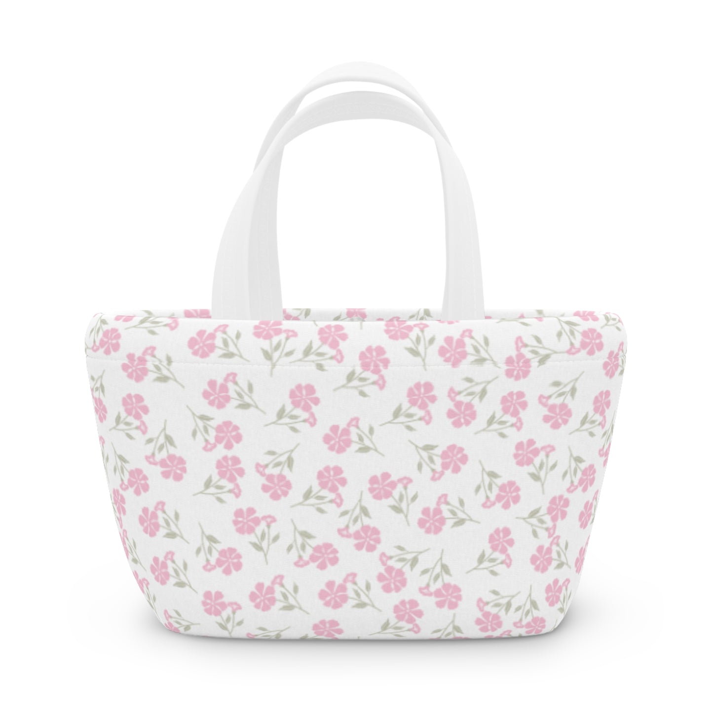 Charming Floral Lunch Bag | Insulated Tote for Women, Kids, Perfect for School, Picnics, and Work