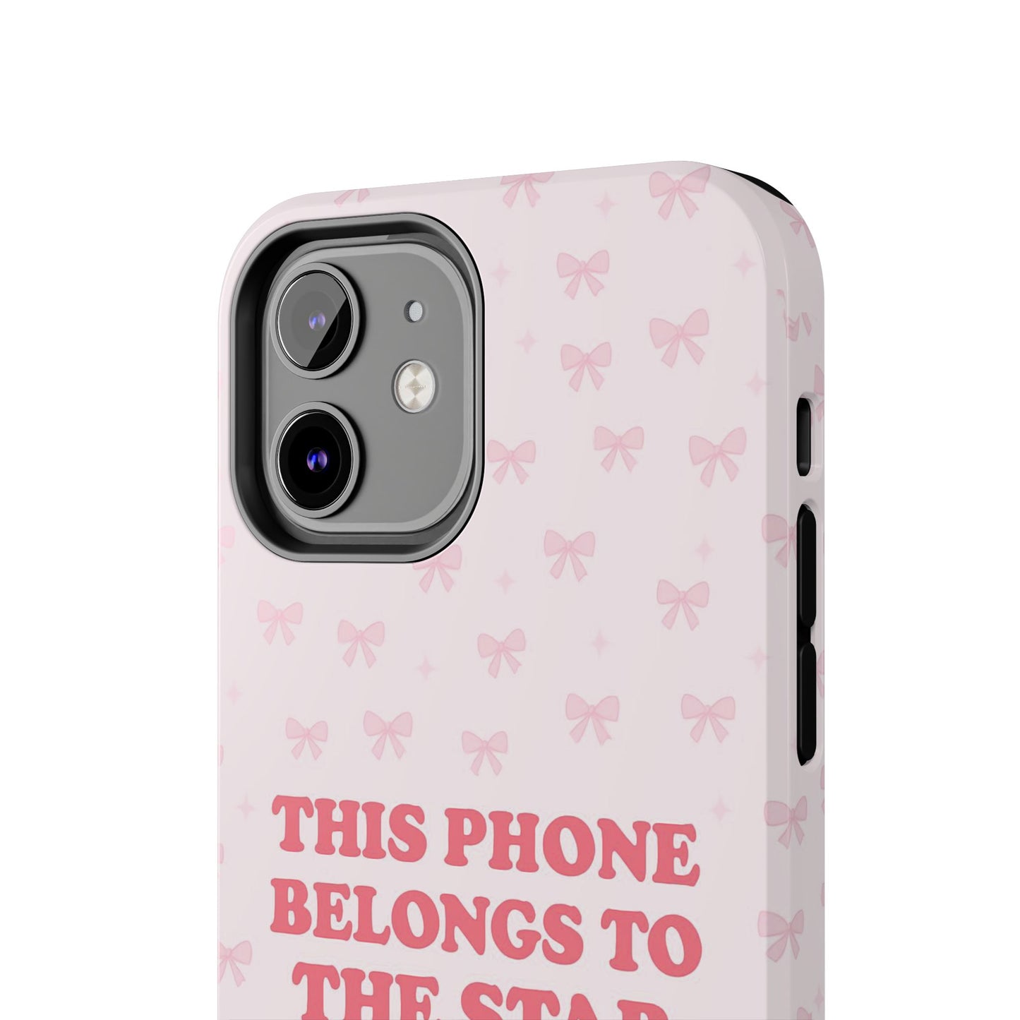 Sosa Nova “Star of the Show” Pink Bow Phone Case