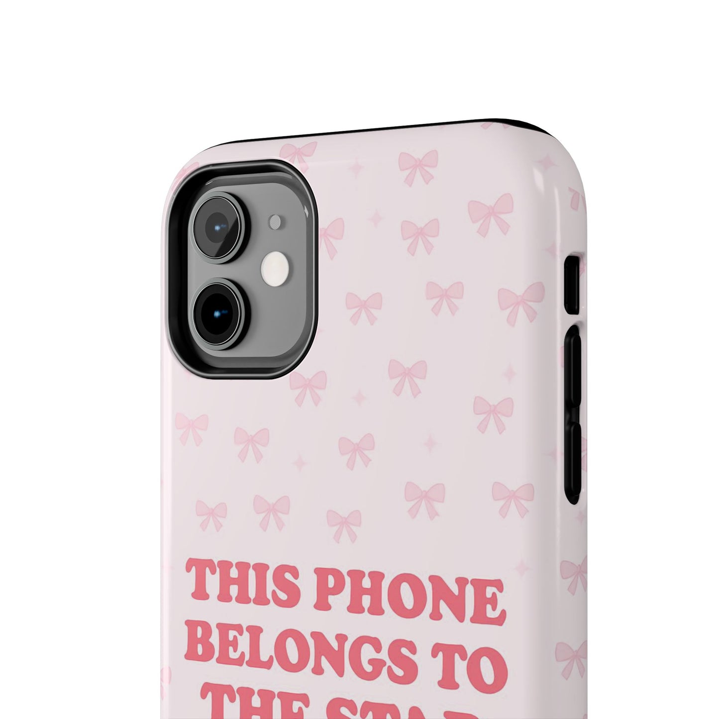 Sosa Nova “Star of the Show” Pink Bow Phone Case