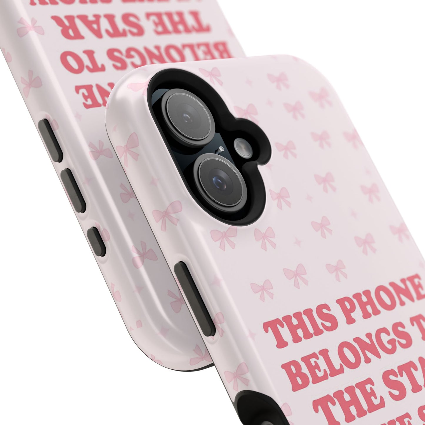 Sosa Nova “Star of the Show” Pink Bow MagSafe Phone Case