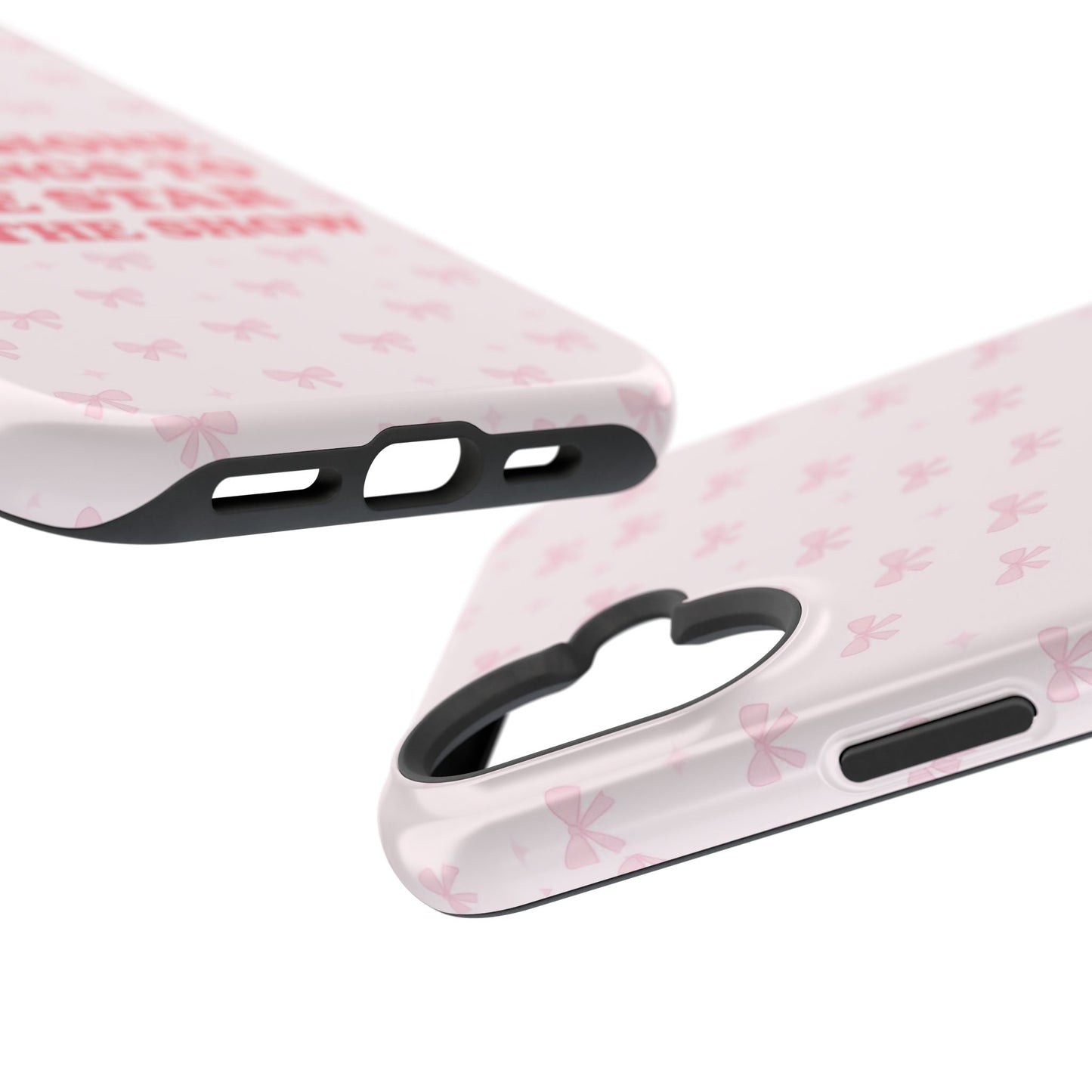 Sosa Nova “Star of the Show” Pink Bow MagSafe Phone Case