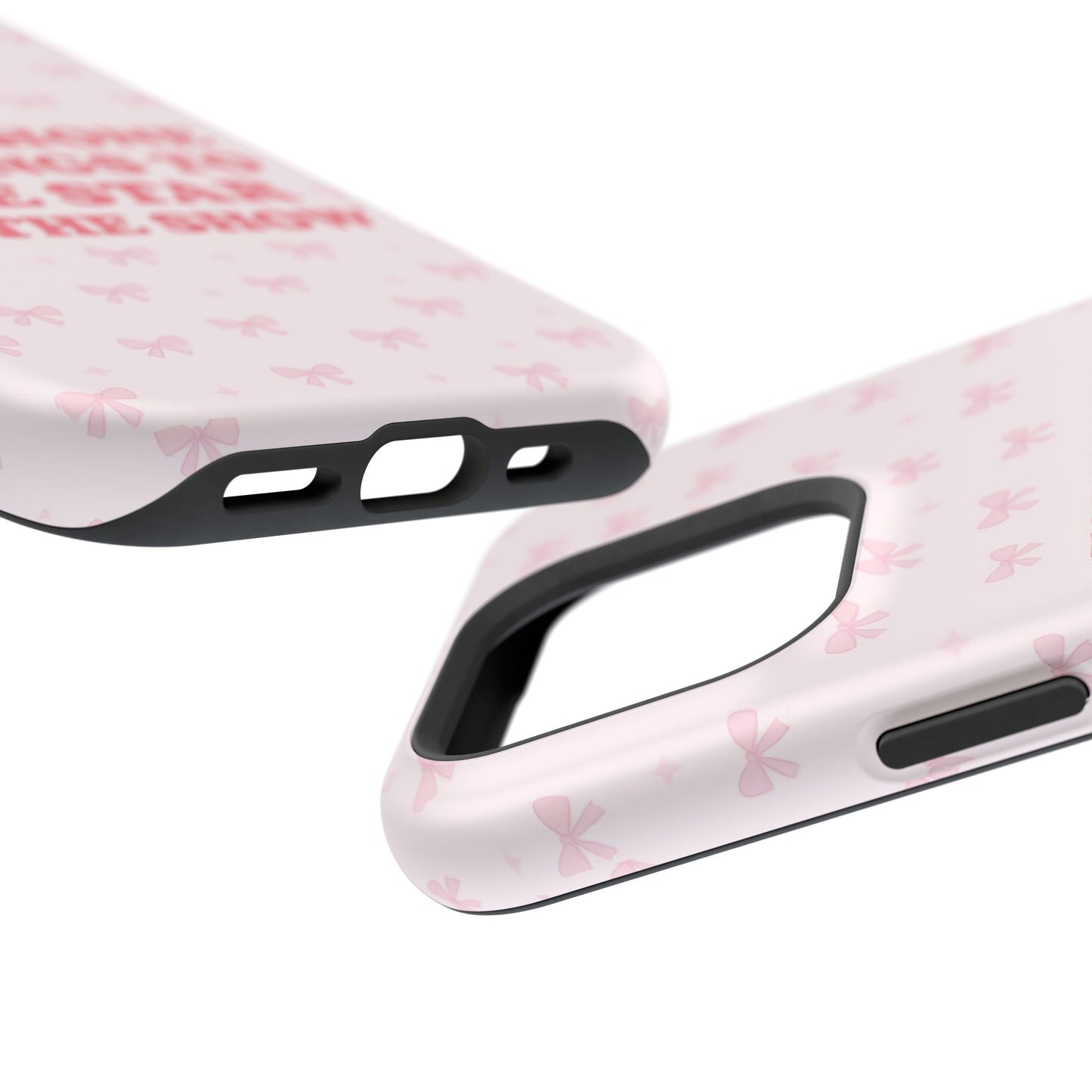 Sosa Nova “Star of the Show” Pink Bow MagSafe Phone Case