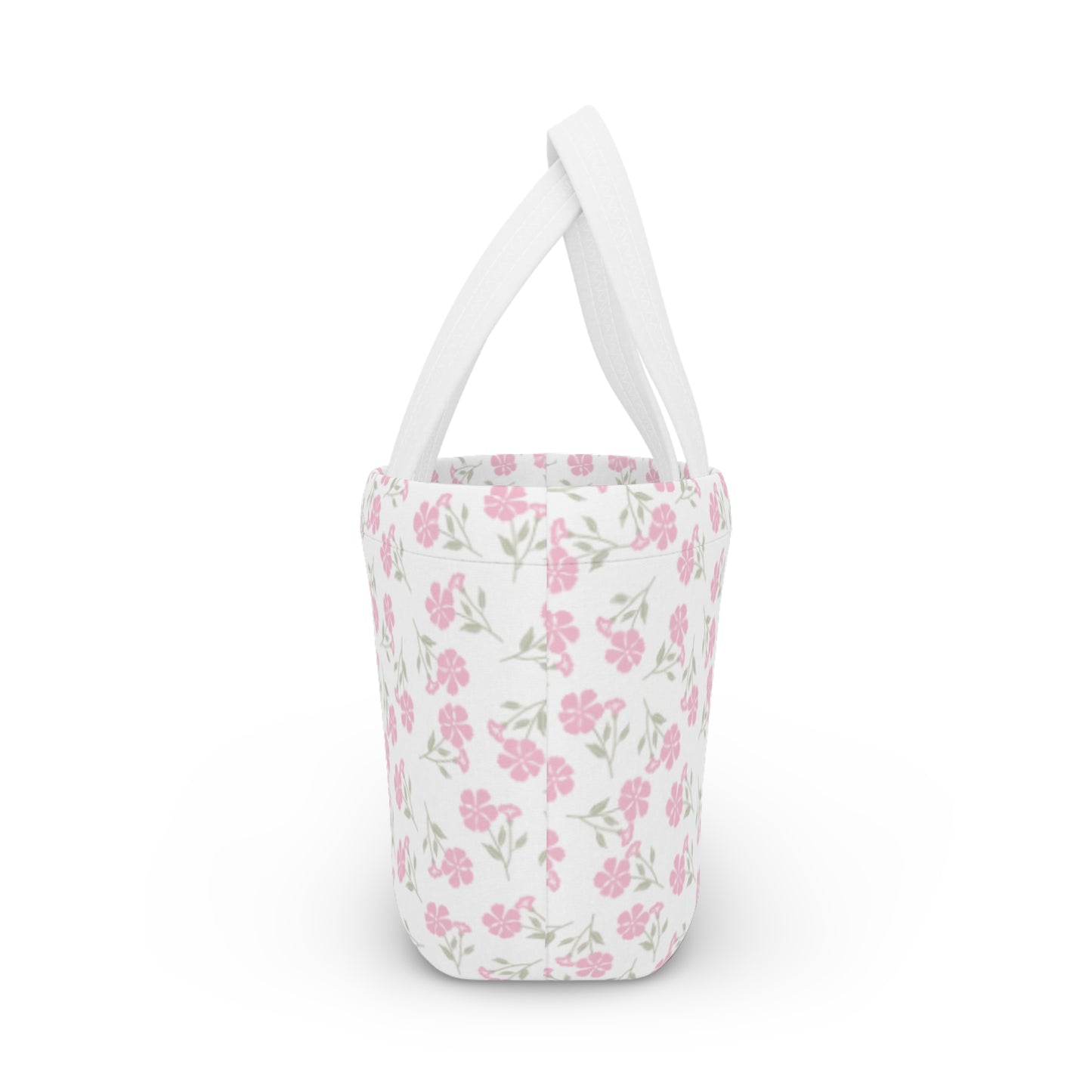 Charming Floral Lunch Bag | Insulated Tote for Women, Kids, Perfect for School, Picnics, and Work