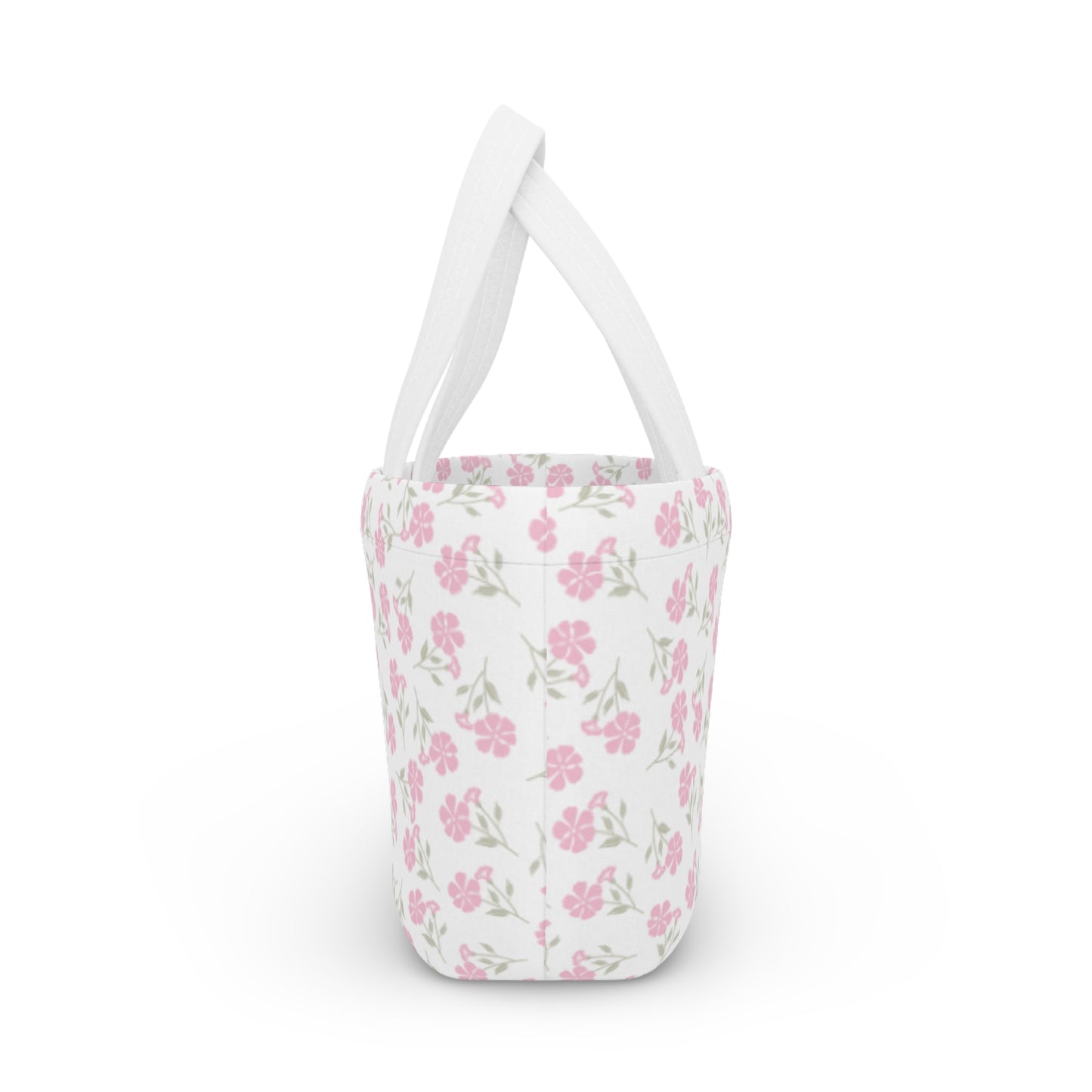 Charming Floral Lunch Bag | Insulated Tote for Women, Kids, Perfect for School, Picnics, and Work