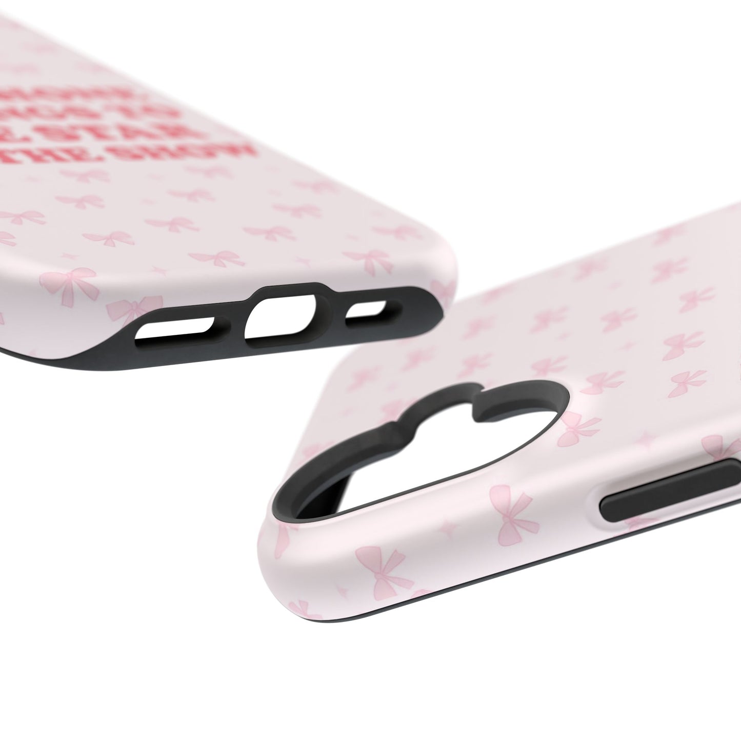 Sosa Nova “Star of the Show” Pink Bow MagSafe Phone Case