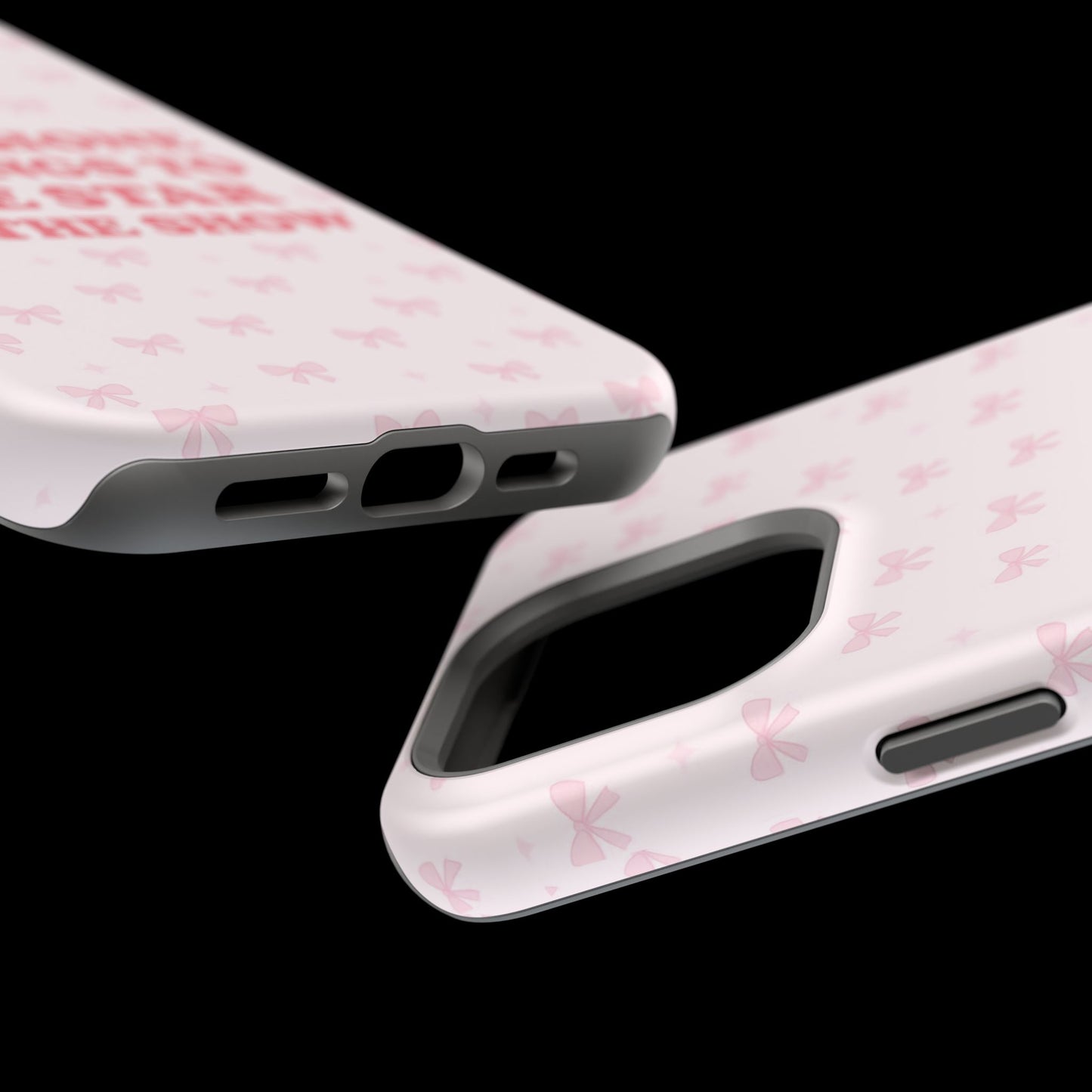 Sosa Nova “Star of the Show” Pink Bow MagSafe Phone Case