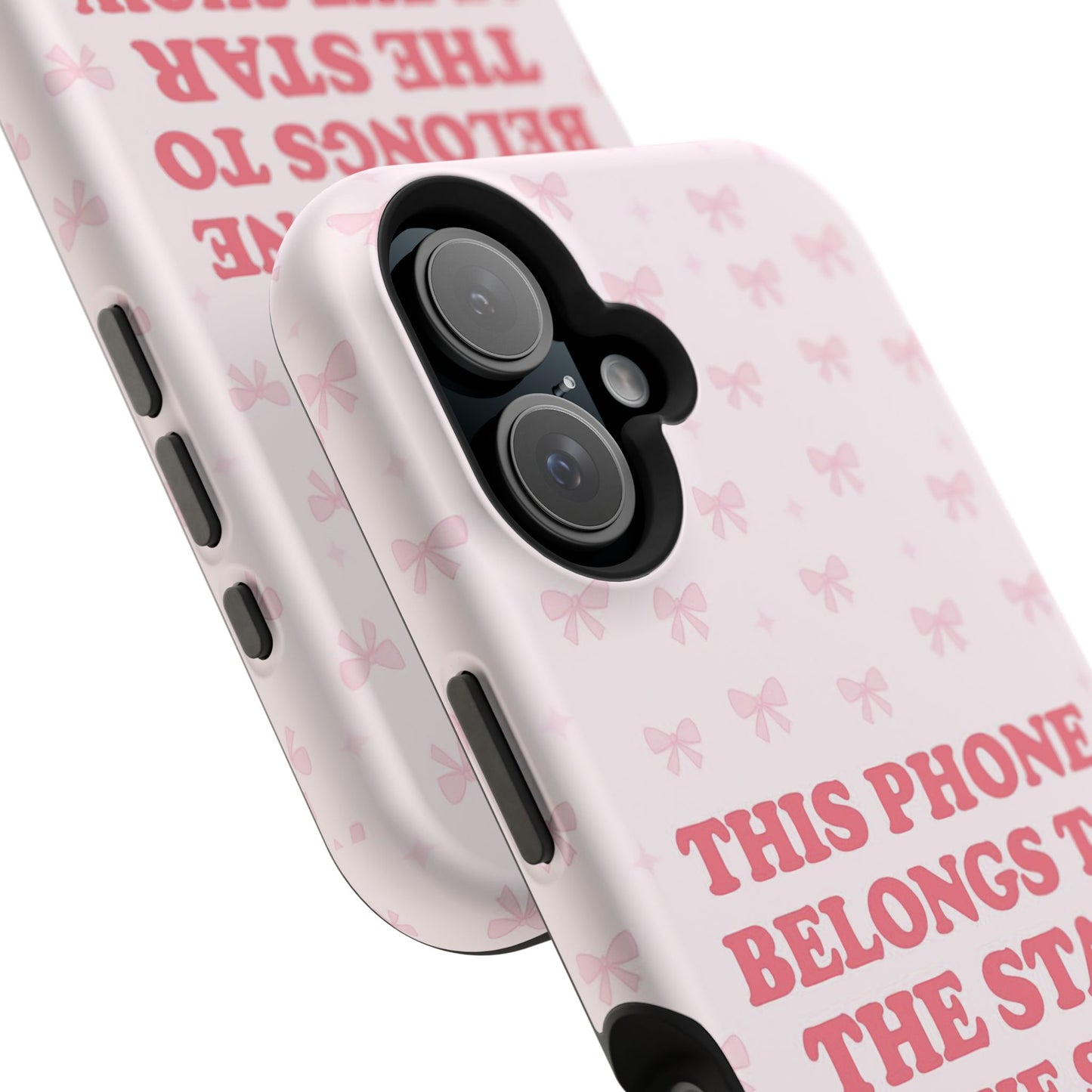 Sosa Nova “Star of the Show” Pink Bow MagSafe Phone Case