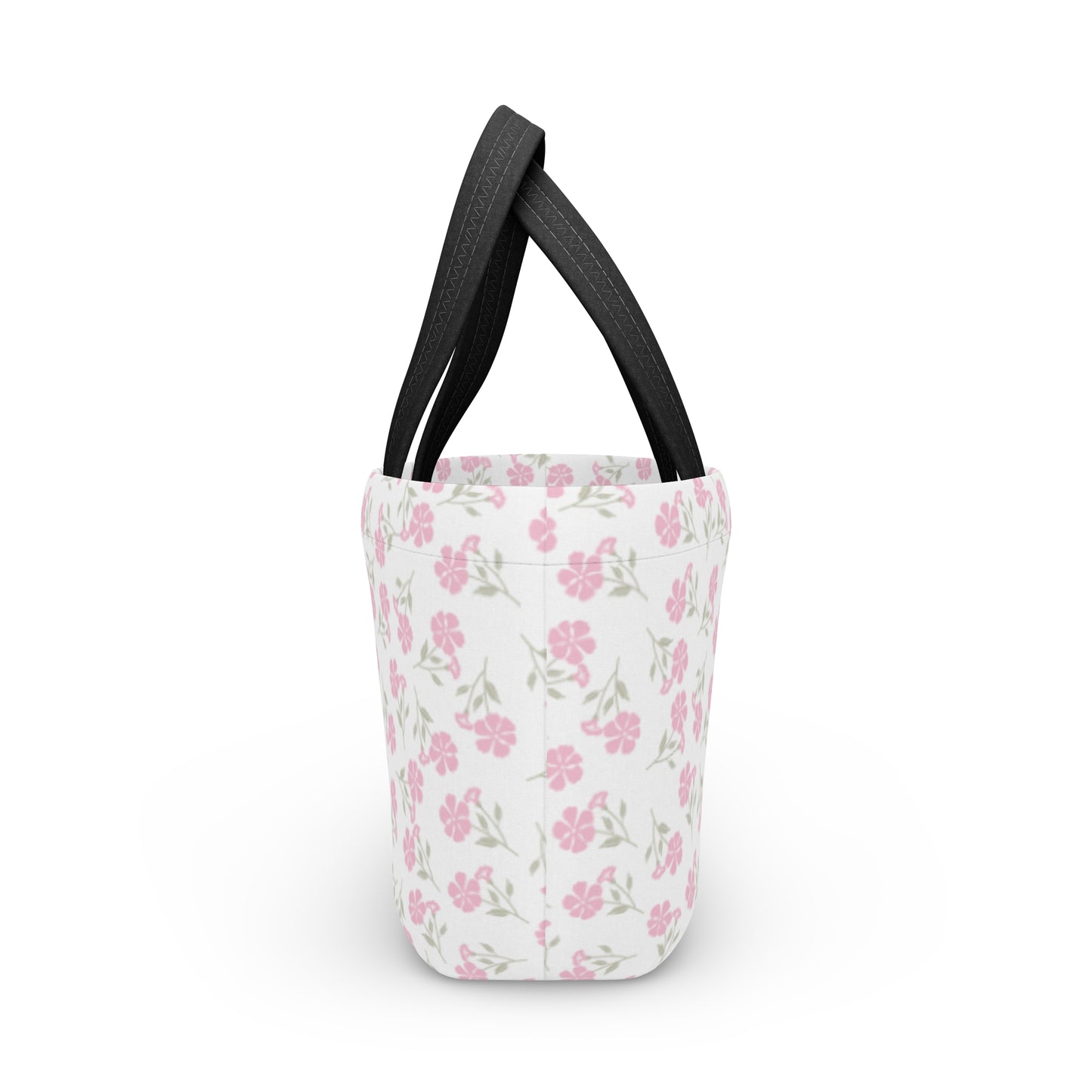 Charming Floral Lunch Bag | Insulated Tote for Women, Kids, Perfect for School, Picnics, and Work