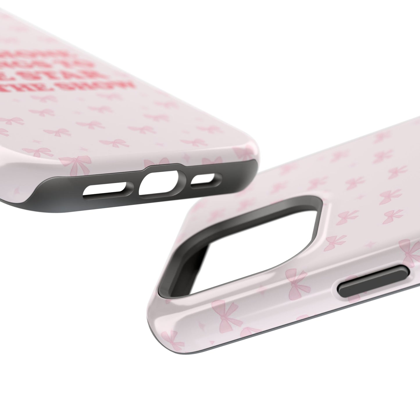 Sosa Nova “Star of the Show” Pink Bow MagSafe Phone Case