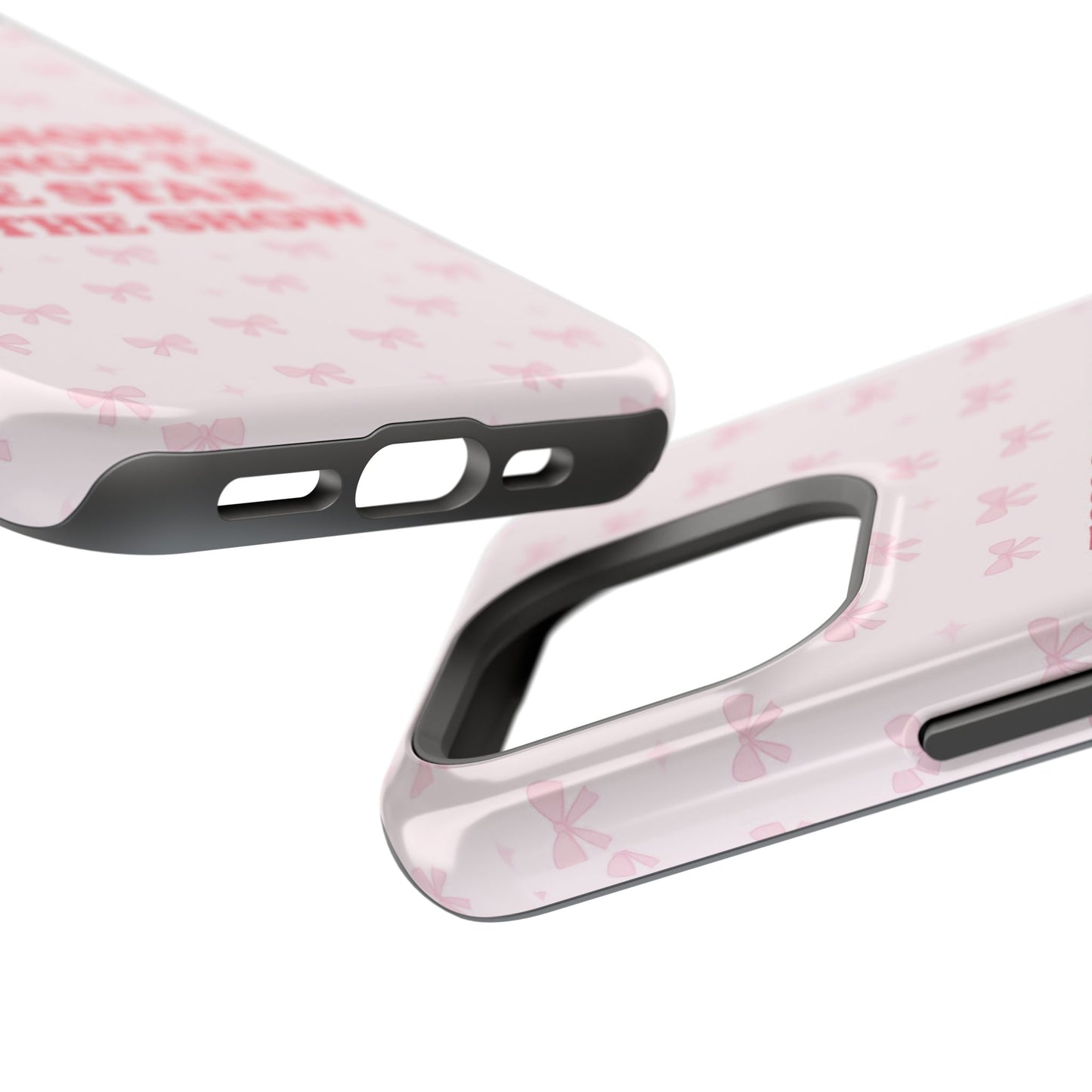 Sosa Nova “Star of the Show” Pink Bow MagSafe Phone Case