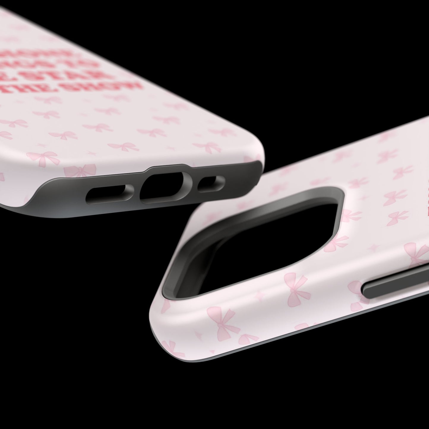 Sosa Nova “Star of the Show” Pink Bow MagSafe Phone Case