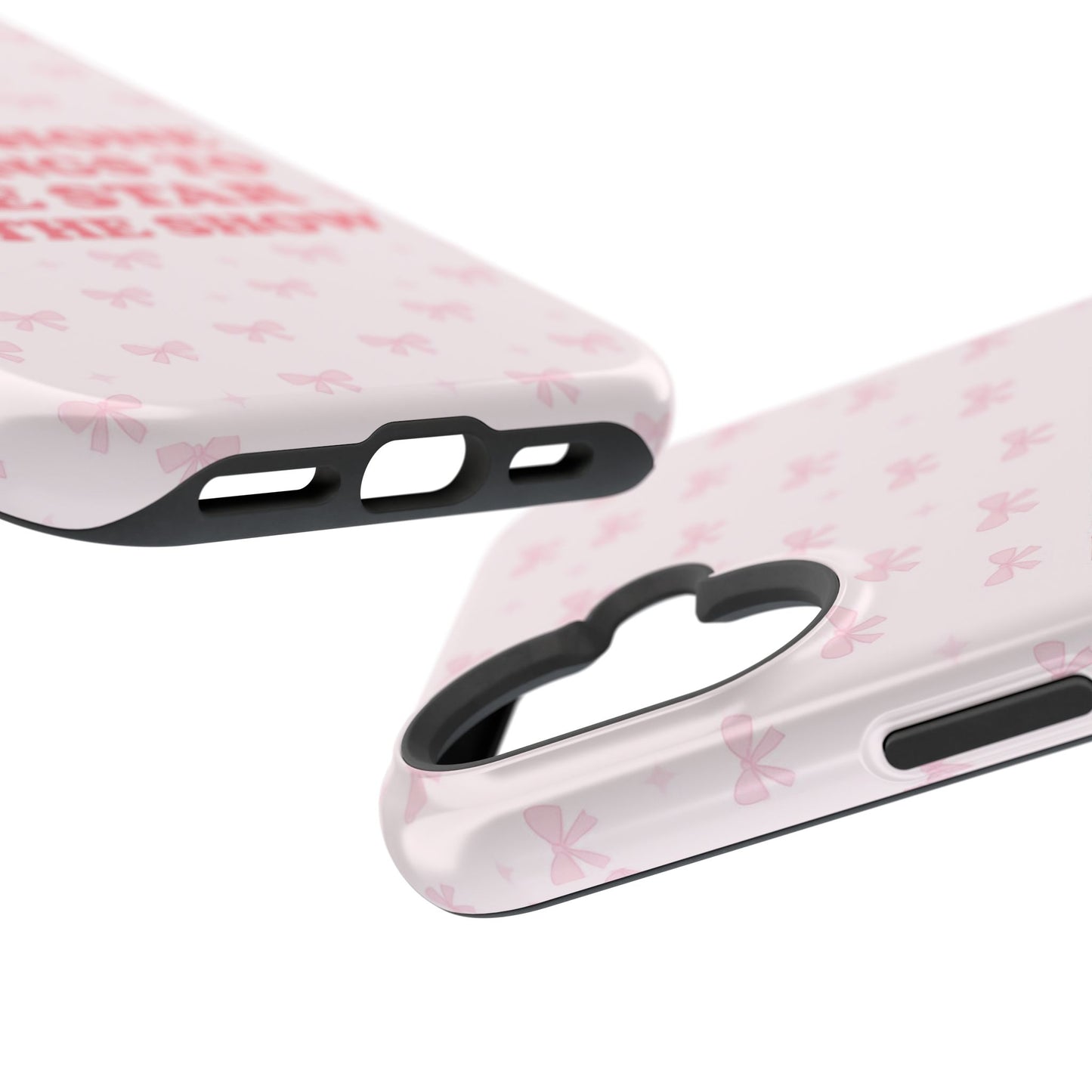 Sosa Nova “Star of the Show” Pink Bow MagSafe Phone Case