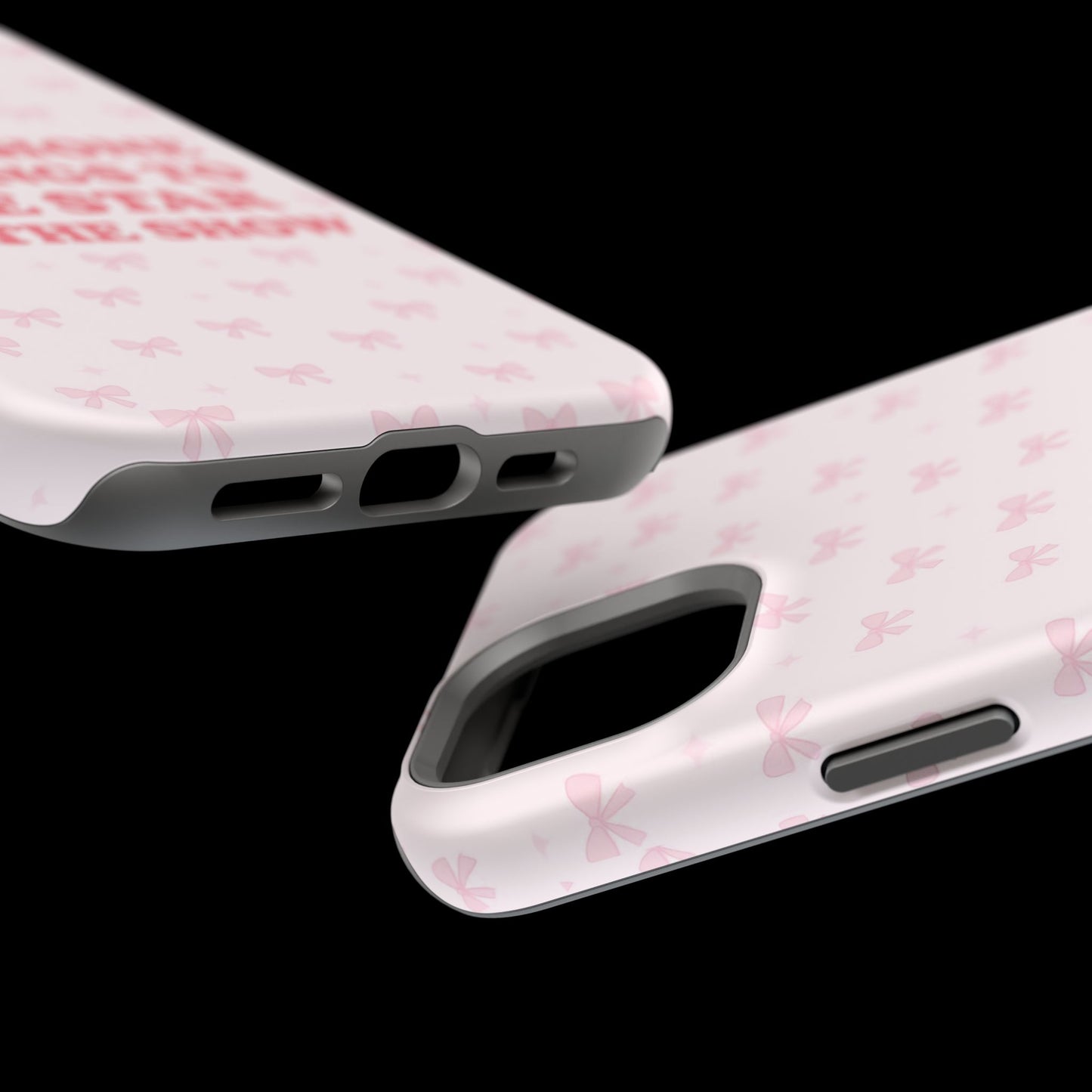 Sosa Nova “Star of the Show” Pink Bow MagSafe Phone Case