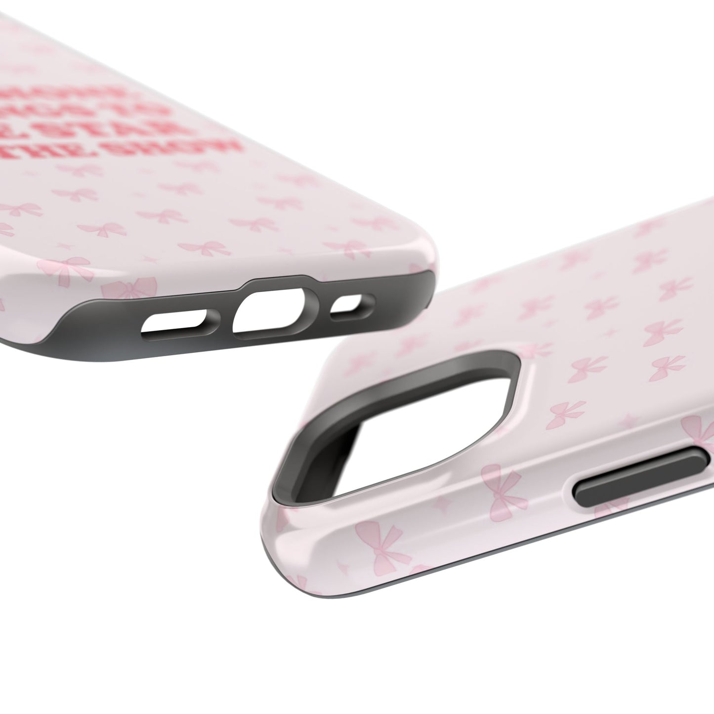 Sosa Nova “Star of the Show” Pink Bow MagSafe Phone Case