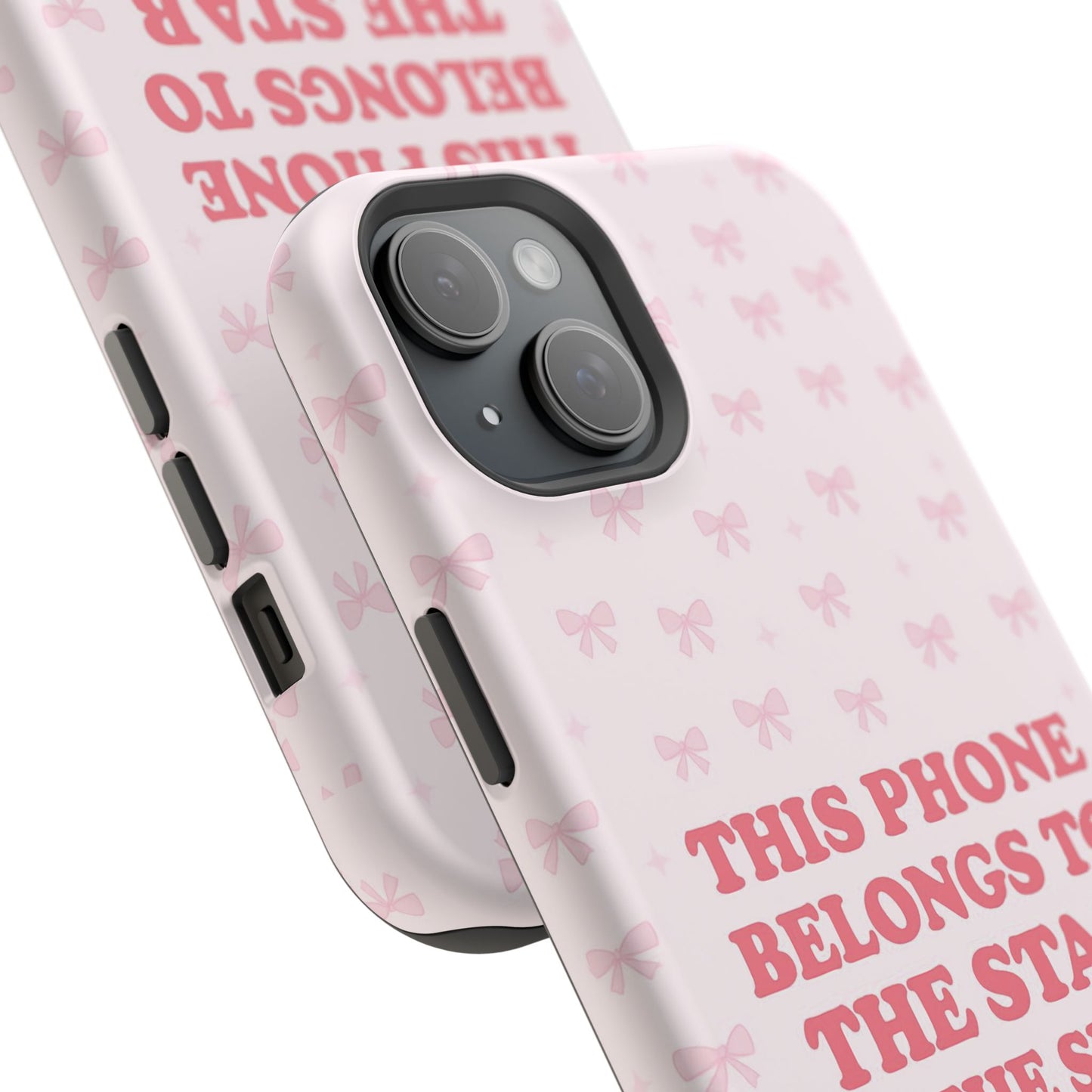 Sosa Nova “Star of the Show” Pink Bow MagSafe Phone Case
