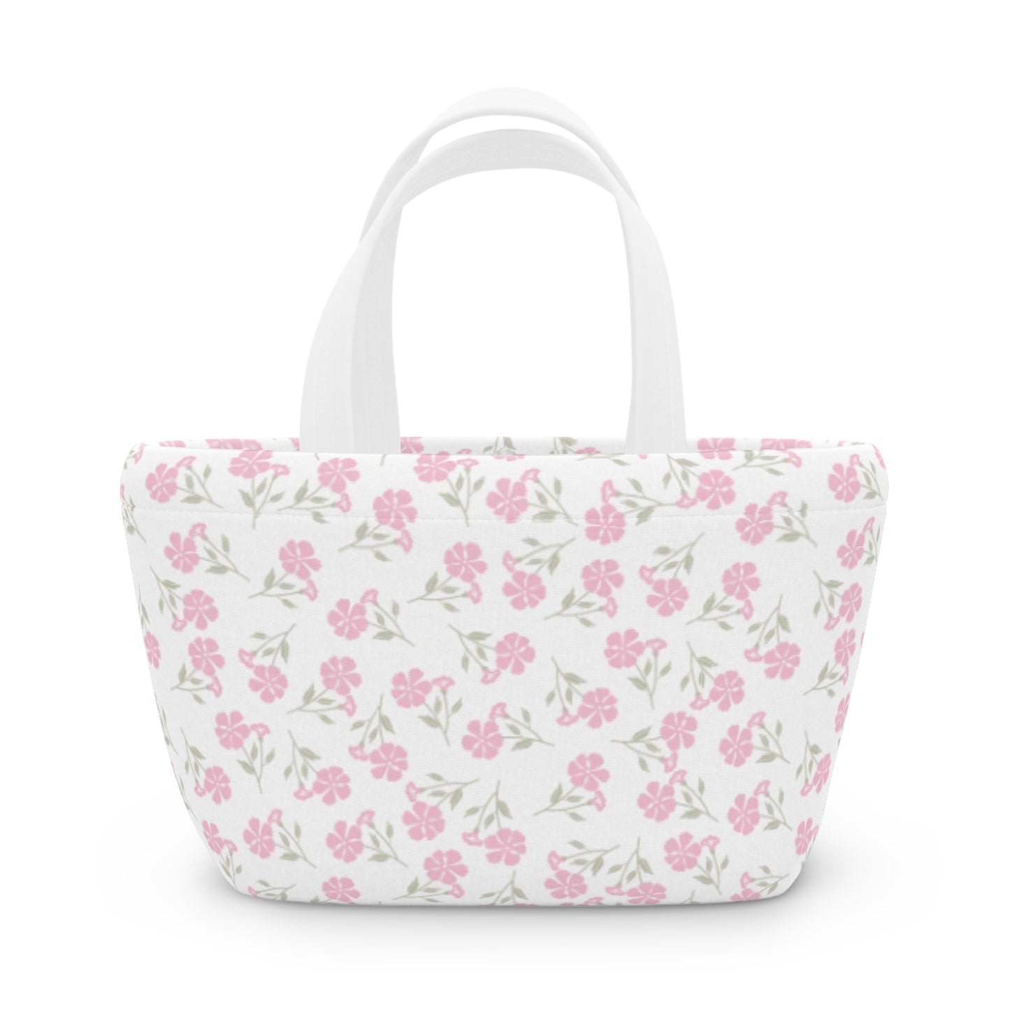 Charming Floral Lunch Bag | Insulated Tote for Women, Kids, Perfect for School, Picnics, and Work
